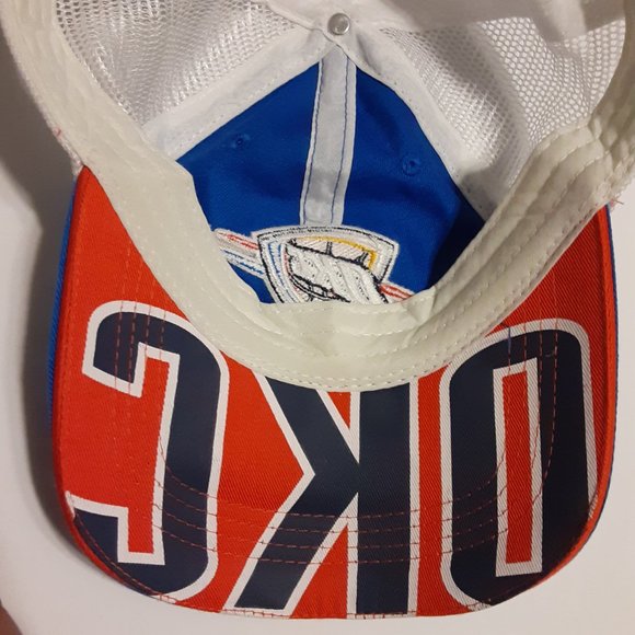 Oklahoma City Thunder NBA Basketball Trucker Style Hat OSFM - Picture 6 of 7